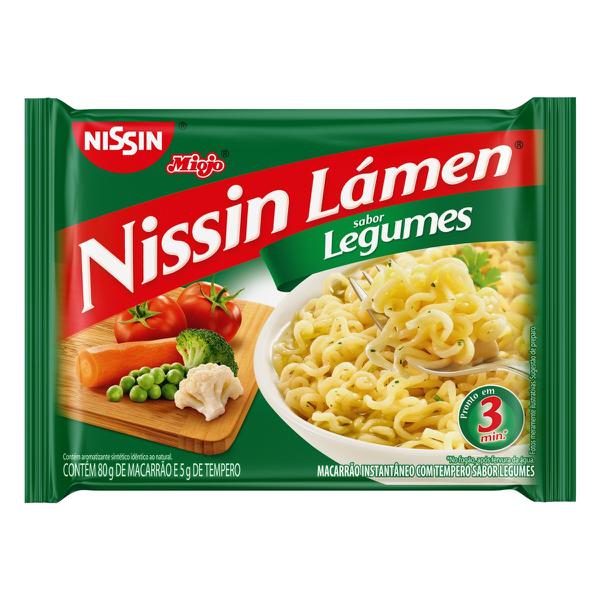 MACARRÃO INSTANTANEO NISSIN TRADICIONAL LEGUMES