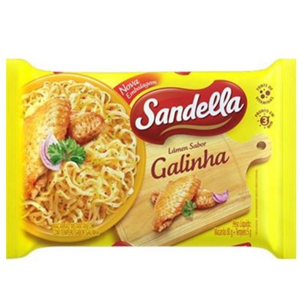 MACARRÃO INSTANTANEO SANDELLA 80G GALINHA