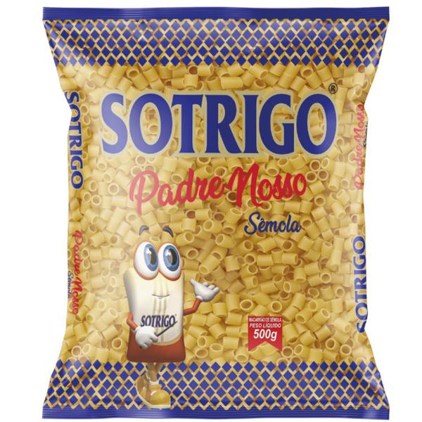 MACARRÃO SO TRIGO 500G SEMOLA PADRE NOSSO