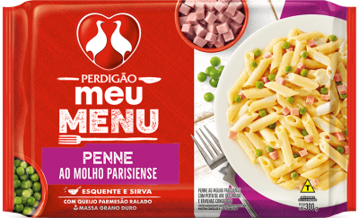 MASSA MEU MENU PERDIGÃO 300G PENNE AO MOLHO PARISIENSE