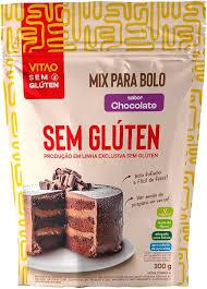 MISTURA BOLO VITAO S/GLÚTEM 300G CHOCOLATE