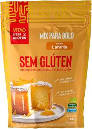MISTURA BOLO VITAO S/GLÚTEN 300G LARANJA