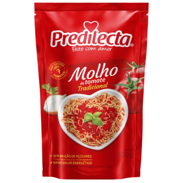 MOLHO DE TOMATE PREDILECTA 300G TRADICIONAL