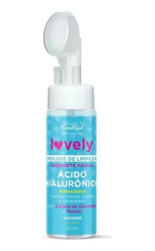 MOUSSE LIMPEZA LOVELY FACIAL 150ML CAMOMILA E PEPINO