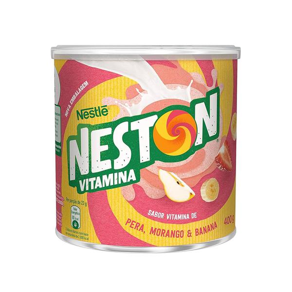NESTON NESTLE 400G VITAMINA MORANGO BANANA