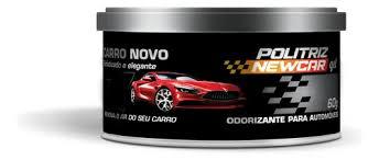ODORIZADOR AUTOMOTIVO NEWCAR POLITRIZ 60G CARRO NOVO