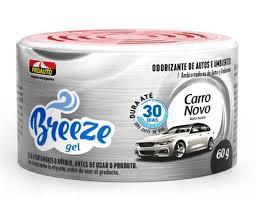 ODORIZADOR PROAUTO BREEZE 60G CARRO NOVO