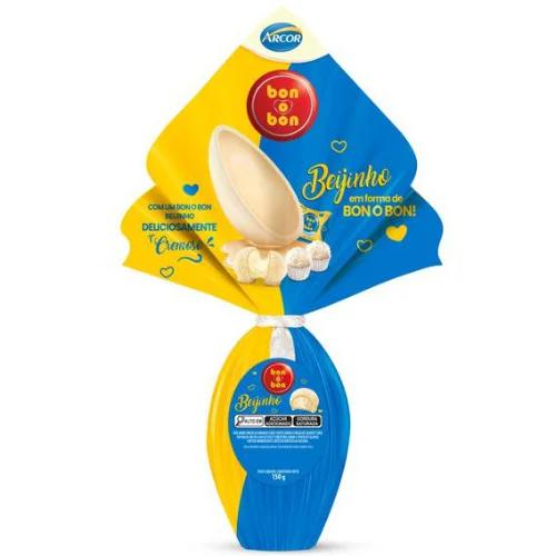 OVO DE PASCOA BON O BON BEIJINHO 150G