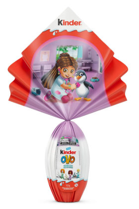 OVO DE PASCOA KINDER ROSA 150G C/SURPRESA