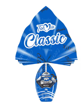 OVO DE PASCOA TOC MIX CLASSIC 250G AO LEITE
