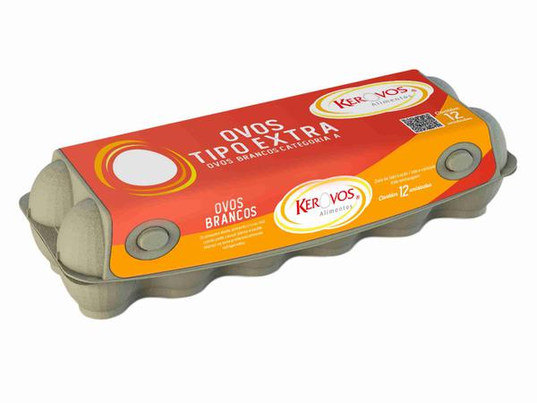 OVO VERMELHO 12UN KEROVOS