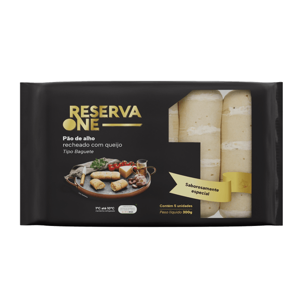 PÃO DE ALHO RESERVA ONE 300G TRADICIONAL