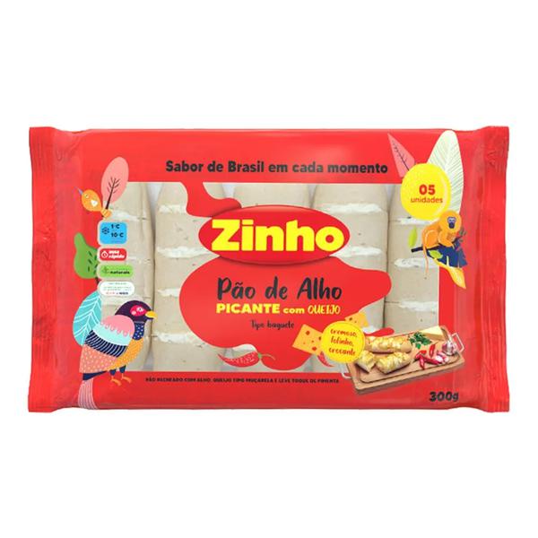 PÃO DE ALHO ZINHO 300G PICANTE