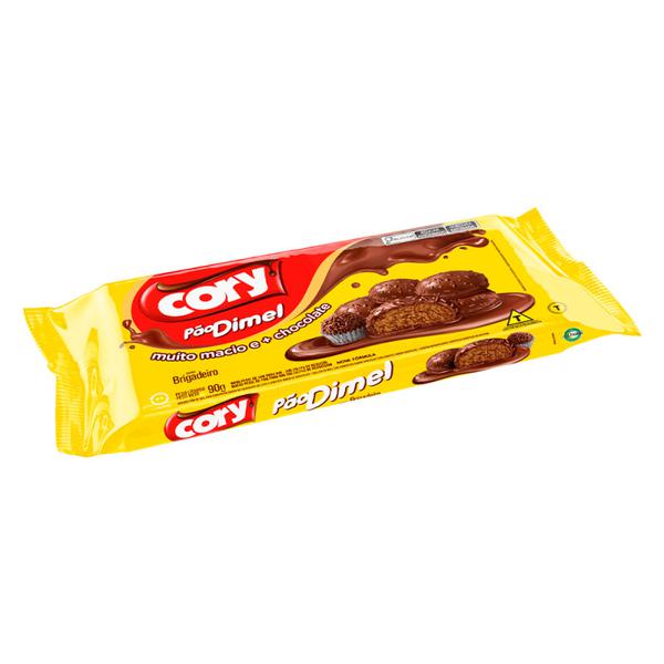 PÃO DIMEL CORY 90G BRIGADEIRO