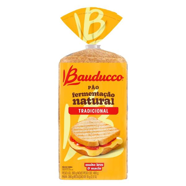 PÃO FORMA BAUDUCCO 390G TRADICIONAL