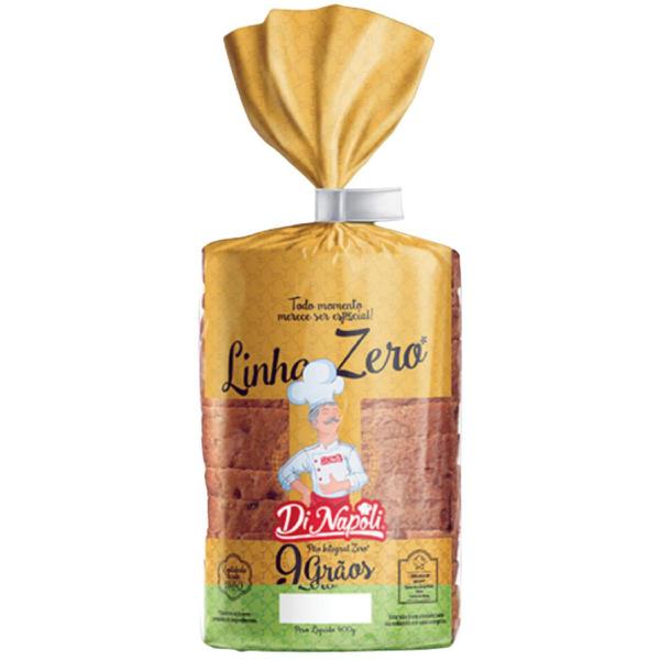 PÃO INTEGRAL DINAPOLI 500G ZERO 9 GRÃOS