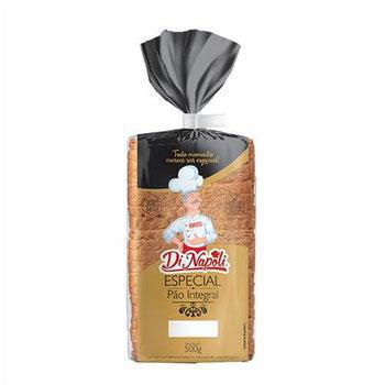 PÃO INTEGRAL DINAPOLI 500G ZERO COM CASTANHA