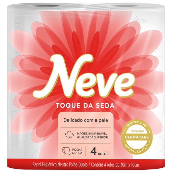 PAPEL HIGIENICO NEVE 4UND NEUTRO