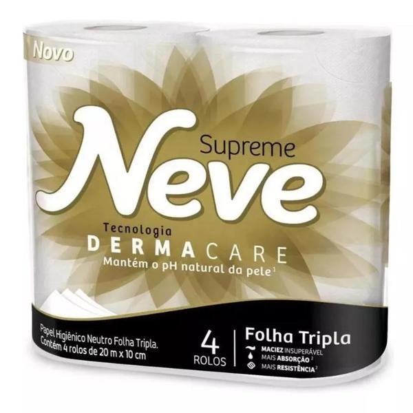 PAPEL HIGIENICO NEVE SUPREME 4UND