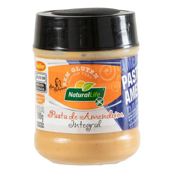 PASTA AMENDOIM NATURALLIFE 300G SEM GLÚTEN INTEGRAL