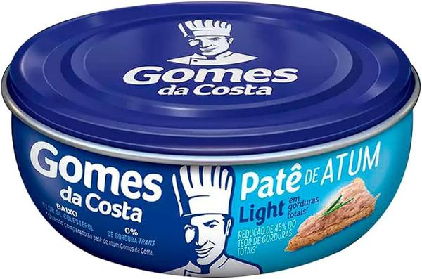 PATÊ DE ATUM GOMES C. 150G LIGHT