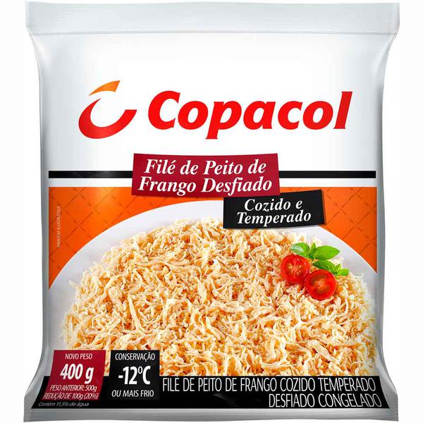 PEITO DE FRANGO COPACOL 400G DESFIADO CONGELADO