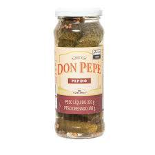 PEPINO EM CONSERVA DON PEPE 180G