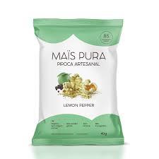 PIPOCA ARTESANAL  MAIS PURA 40g LEMON PEPPER