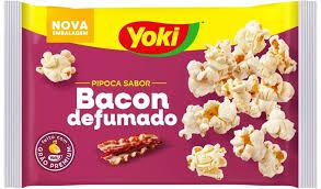 PIPOCA MICROONDAS YOKI 100G BACON DEFUMADO