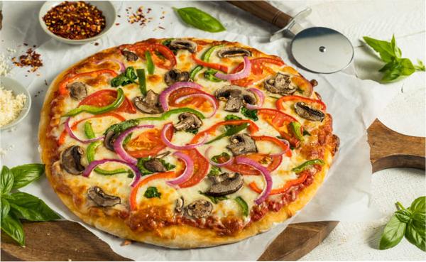 PIZZA TRADICIONAL VEGETARIANA