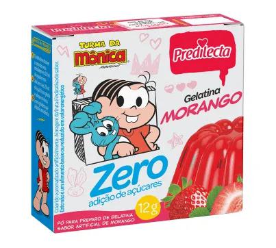 PO P/GELATINA PREDILECTA 12G ZERO AÇUCAR MORANGO