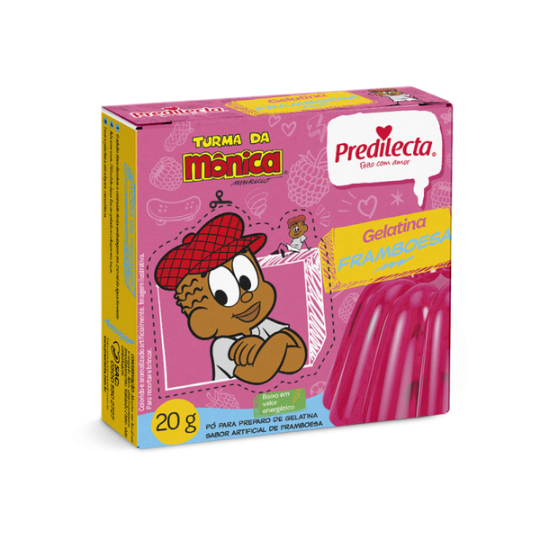 PO P/GELATINA PREDILECTA 20G FRAMBOESA