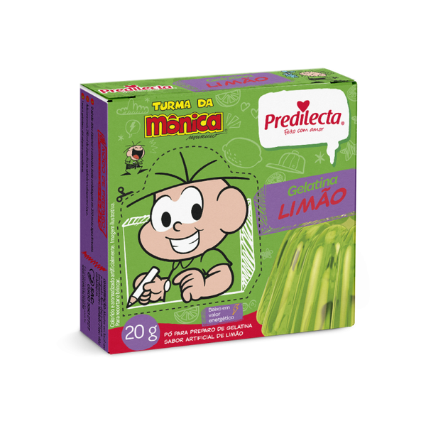 PO P/GELATINA PREDILECTA 20G LIMÃO