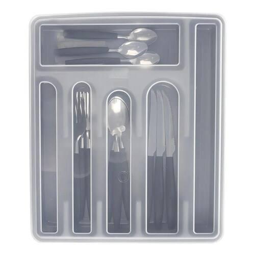 PORTA TALHER RAINHA 06 DIVISOES C/TAMPA REF 236