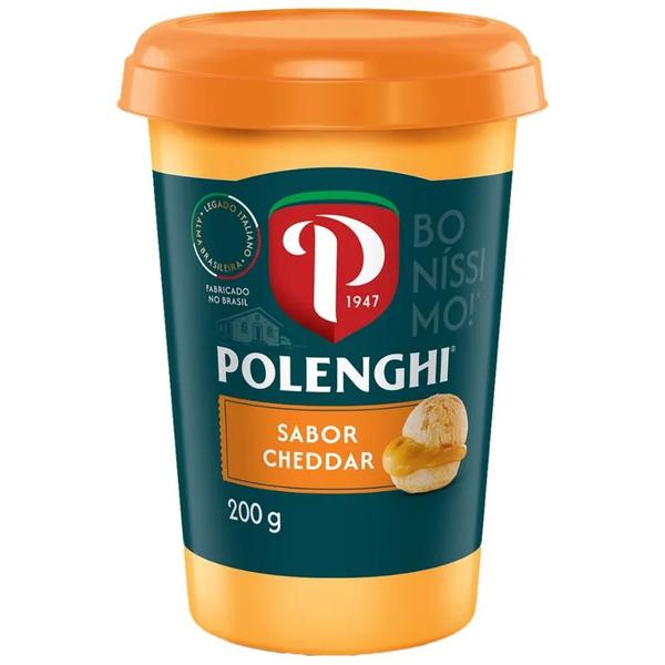 REQUEIJÃO POLENGHI 200G COPO CHEDDAR