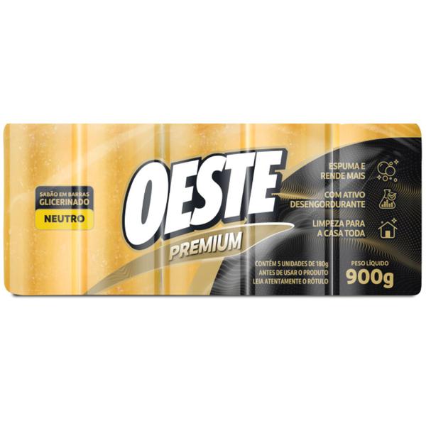 SABÃO BARRA OESTE 900G GLICERINADO NEUTRO