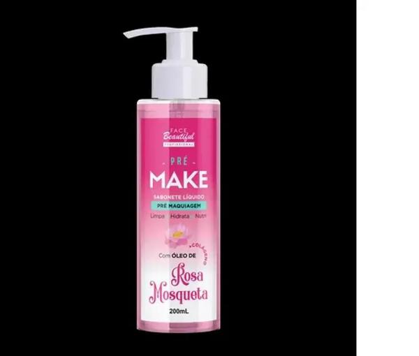 SABONETE LIQUIDO FACE BEAUTIFUL 200ML ROSA MOSQU