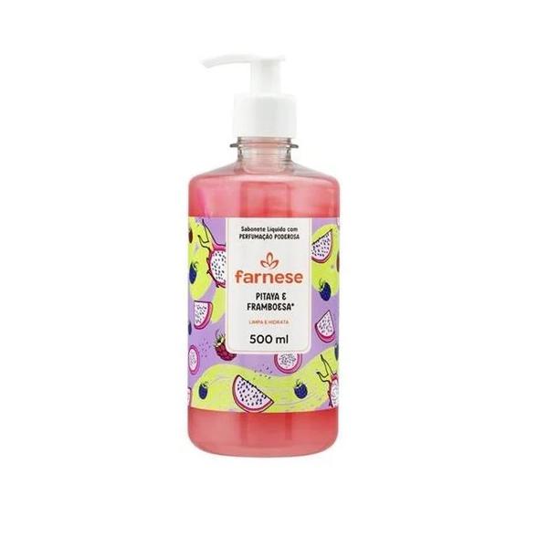 SABONETE LIQUIDO FARMESE  PITAYA E FRANBOESA 500ML