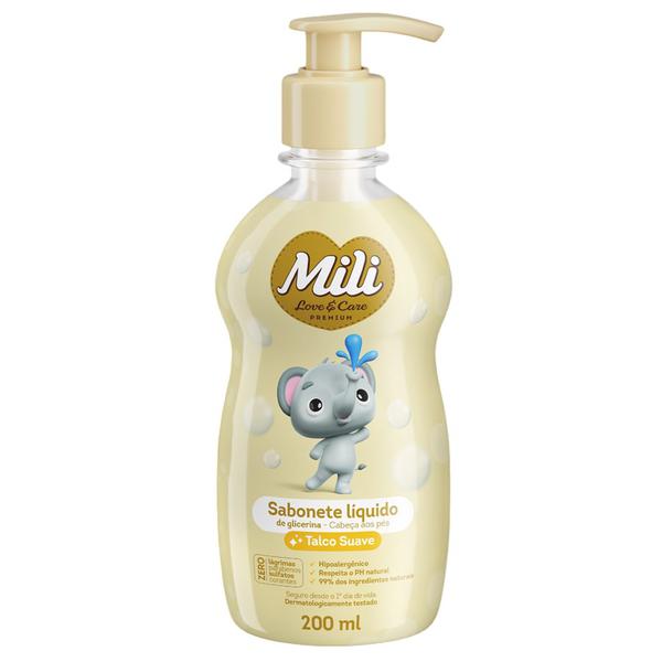 SABONETE LIQUIDO MILI 200ML GLICERINADO