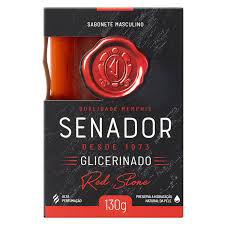 SABONETE SENADOR 130G RED STONE