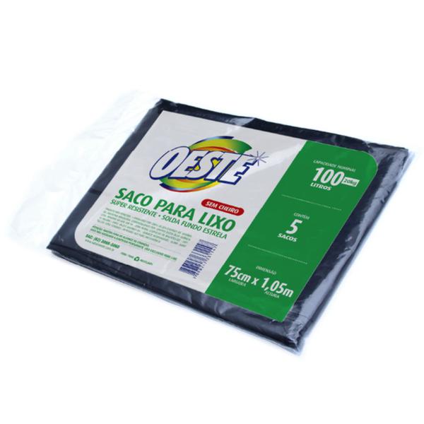 SACO LIXO OESTE 100L
