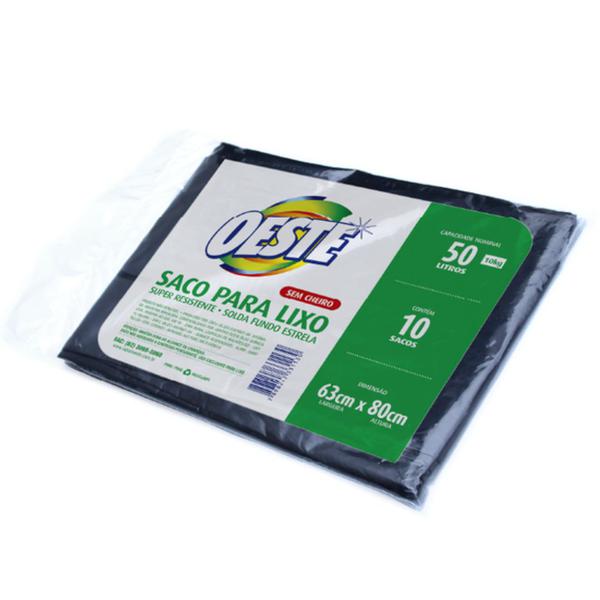 SACO LIXO OESTE 50L