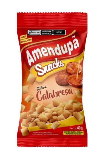 SALGADINHO AMENDUPA 40G CALABRESA