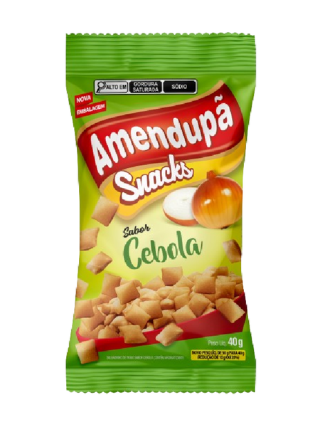 SALGADINHO AMENDUPA 40G CEBOLA