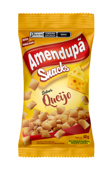 SALGADINHO AMENDUPA 40G QUEIJO