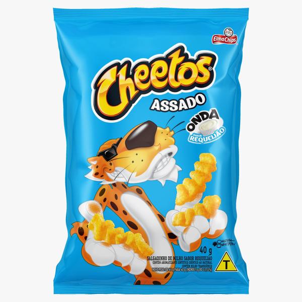 SALGADINHO ELMA CHIPS 40G CHEETOS ONDA REQUEIJÃO