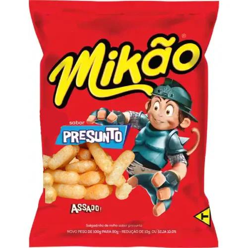 SALGADINHO MICOS MIKÃO 120G PRESUNTO