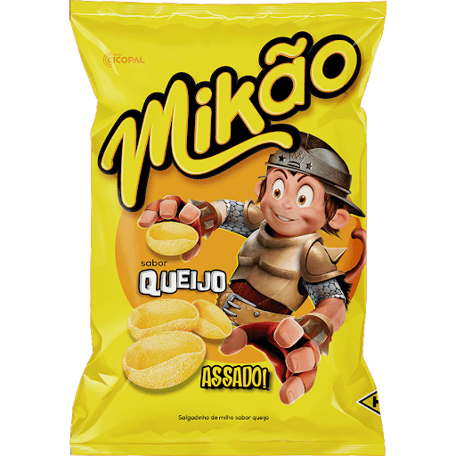 SALGADINHO MICOS MIKÃO 120G QUEIJO