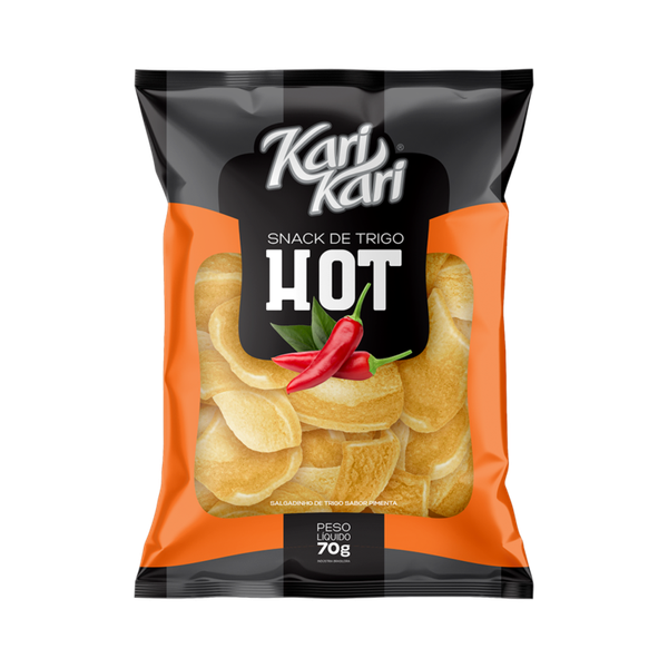 SALGADINHO SNACK KARI KARI 70G HOT