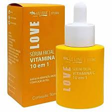 SERUM FACIAL MAX LOVE 30ML VITAMINA C 10 EM 1